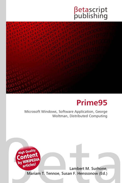 Kniha Prime95 Mariam T. Tennoe