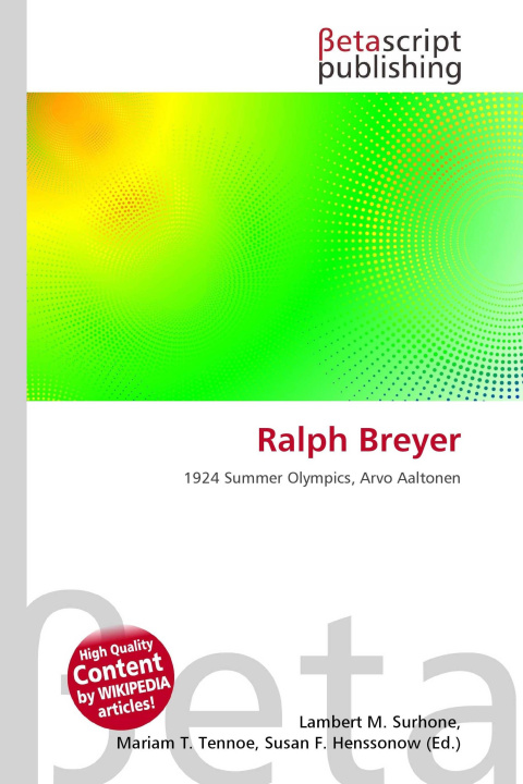 Kniha Ralph Breyer Mariam T. Tennoe