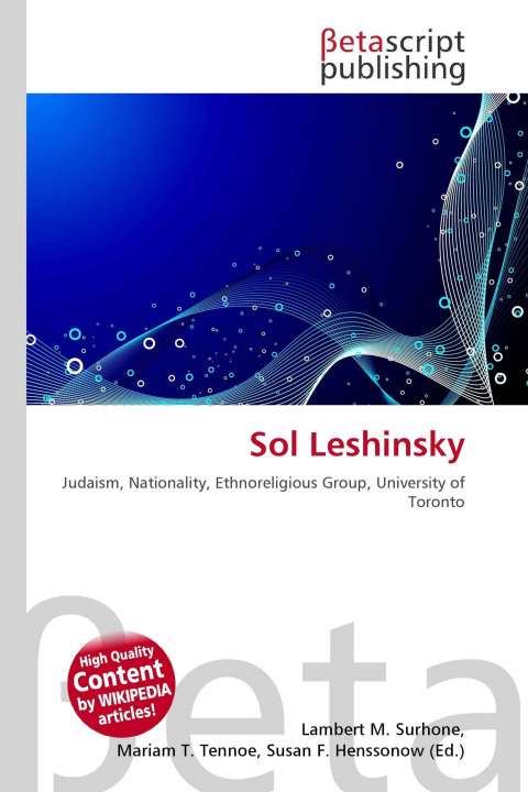 Kniha Sol Leshinsky Mariam T. Tennoe