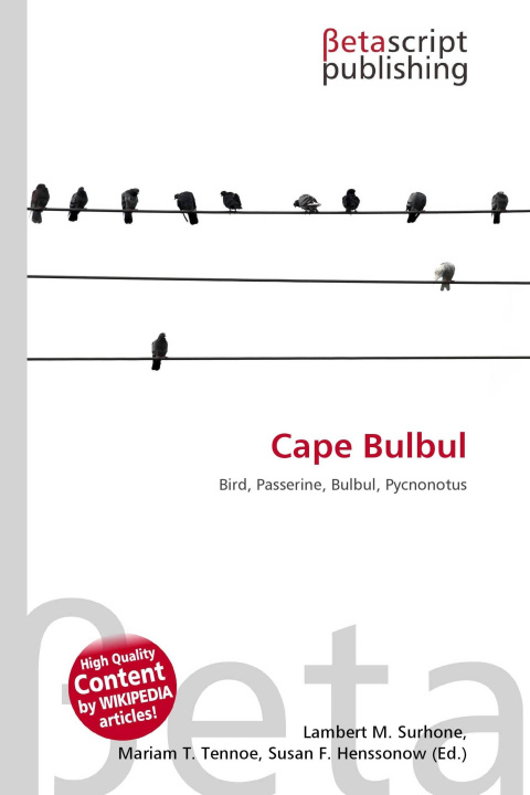 Kniha Cape Bulbul Mariam T. Tennoe