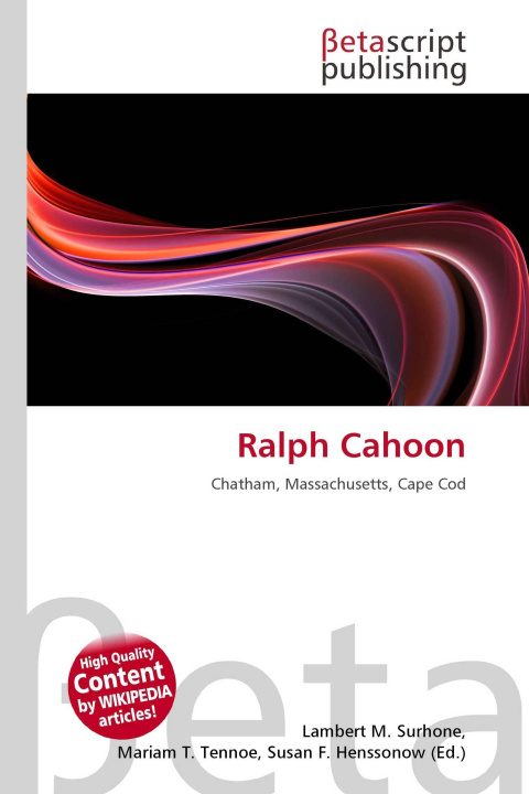 Kniha Ralph Cahoon Mariam T. Tennoe