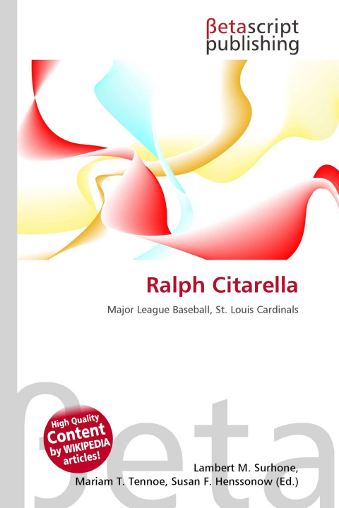 Kniha Ralph Citarella Mariam T. Tennoe
