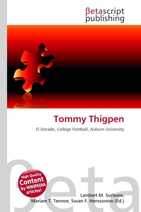 Kniha Tommy Thigpen Mariam T. Tennoe