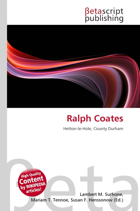 Könyv Ralph Coates Mariam T. Tennoe