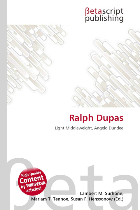 Kniha Ralph Dupas Mariam T. Tennoe