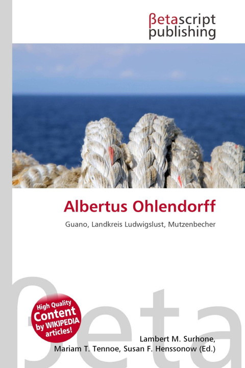 Kniha Albertus Ohlendorff Mariam T. Tennoe
