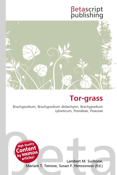 Kniha Tor-grass Mariam T. Tennoe