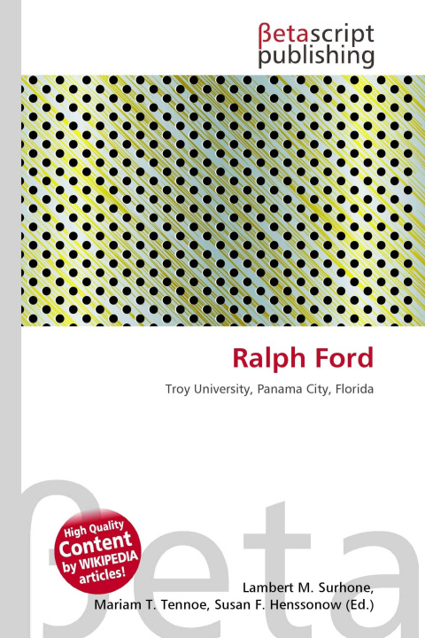Knjiga Ralph Ford Mariam T. Tennoe