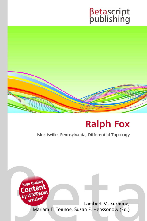 Kniha Ralph Fox Mariam T. Tennoe
