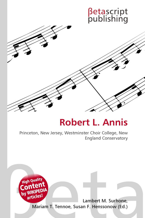 Kniha Robert L. Annis Mariam T. Tennoe