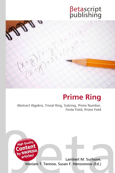 Könyv Prime Ring Mariam T. Tennoe