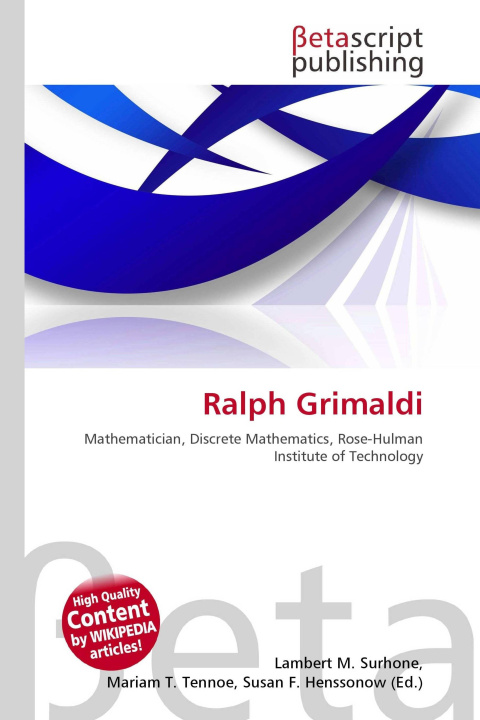 Kniha Ralph Grimaldi Mariam T. Tennoe