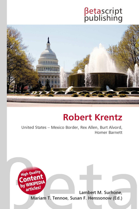 Knjiga Robert Krentz Mariam T. Tennoe