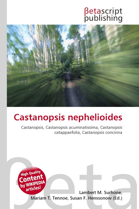 Kniha Castanopsis nephelioides Mariam T. Tennoe