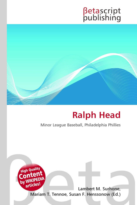 Knjiga Ralph Head Mariam T. Tennoe