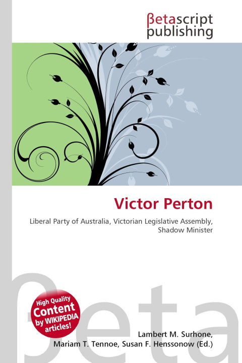 Knjiga Victor Perton Mariam T. Tennoe