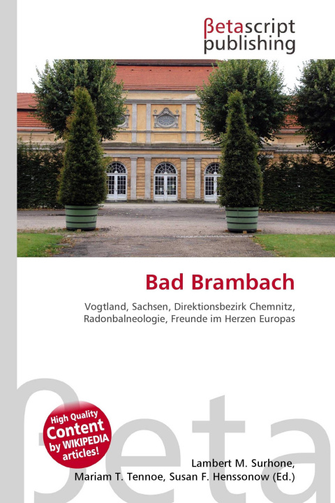 Kniha Bad Brambach Mariam T. Tennoe