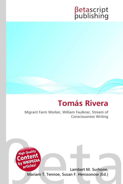 Knjiga Tomás Rivera Mariam T. Tennoe