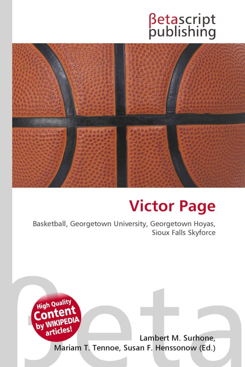 Kniha Victor Page Mariam T. Tennoe