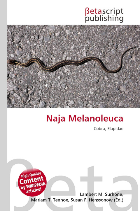 Kniha Naja Melanoleuca Mariam T. Tennoe
