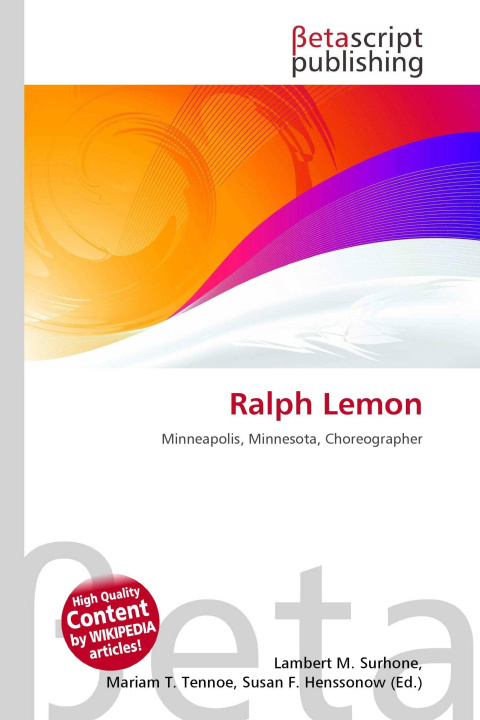 Knjiga Ralph Lemon Mariam T. Tennoe