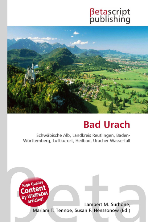 Könyv Bad Urach Mariam T. Tennoe