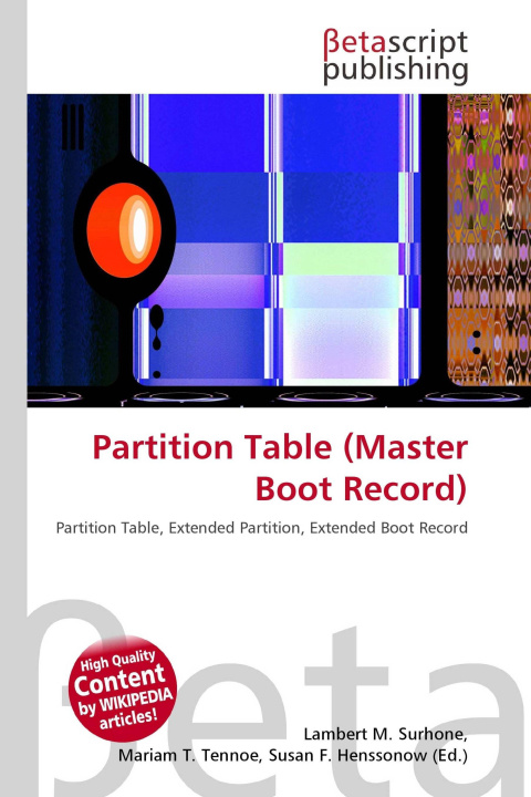 Kniha Partition Table (Master Boot Record) Mariam T. Tennoe