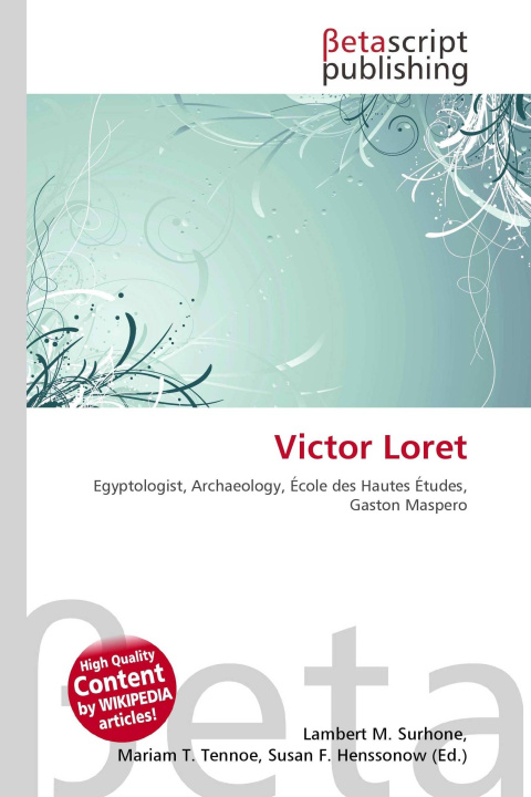 Kniha Victor Loret Mariam T. Tennoe