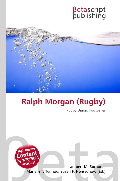 Knjiga Ralph Morgan (Rugby) Mariam T. Tennoe