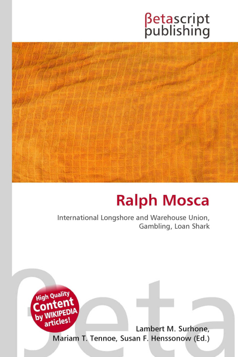 Kniha Ralph Mosca Mariam T. Tennoe