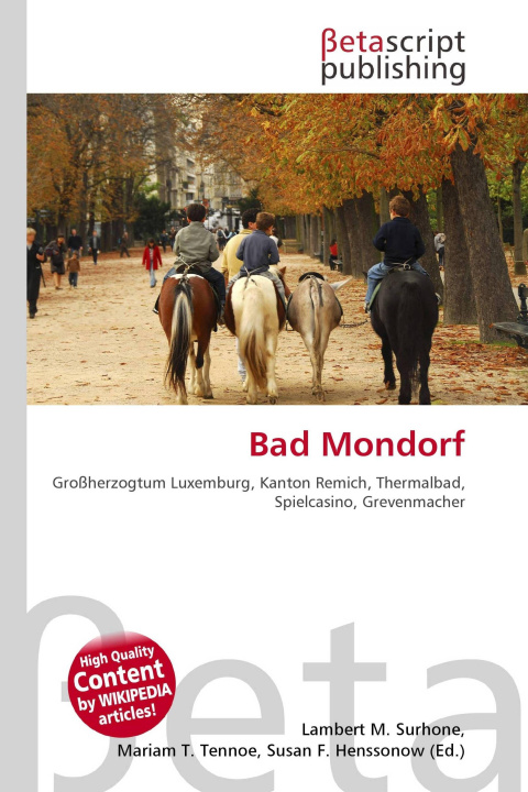Knjiga Bad Mondorf Mariam T. Tennoe
