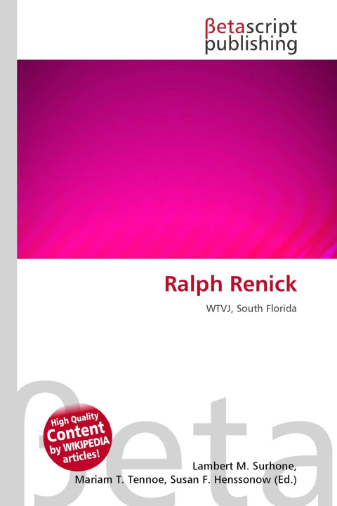 Kniha Ralph Renick Mariam T. Tennoe