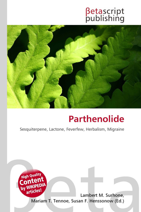 Kniha Parthenolide Mariam T. Tennoe