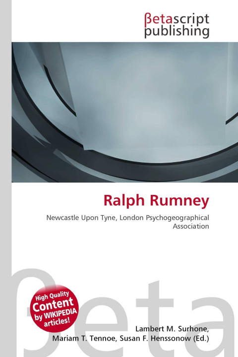 Kniha Ralph Rumney Mariam T. Tennoe
