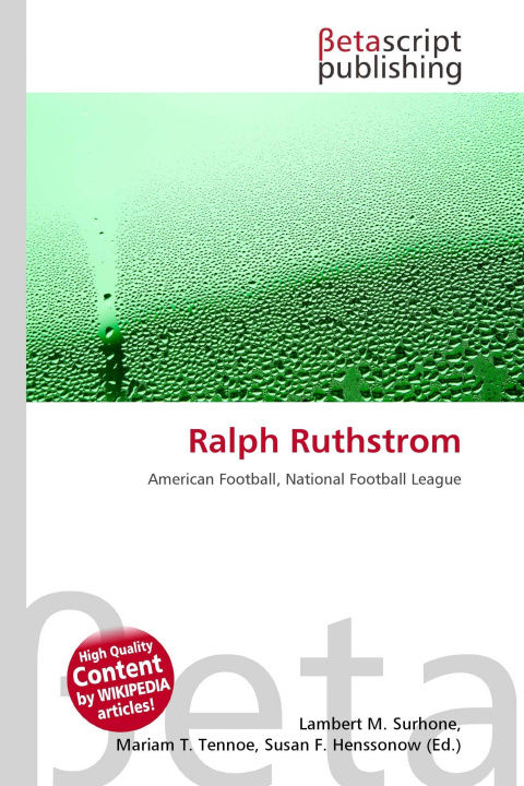 Kniha Ralph Ruthstrom Mariam T. Tennoe