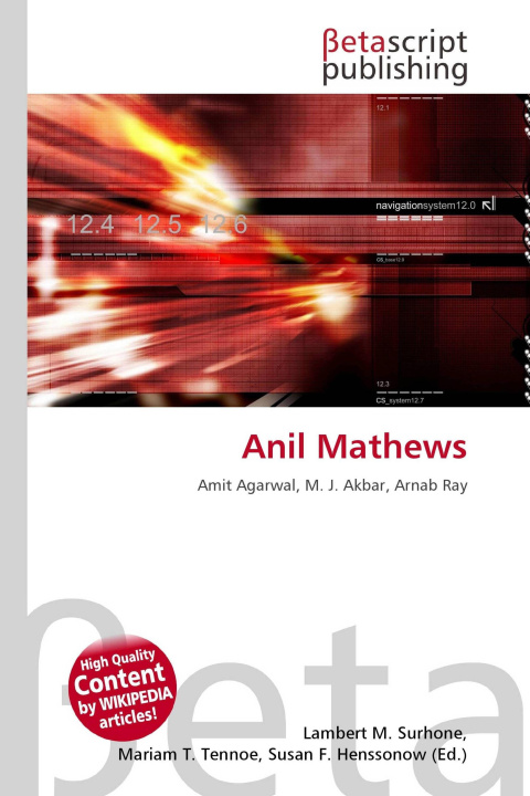 Kniha Anil Mathews Mariam T. Tennoe