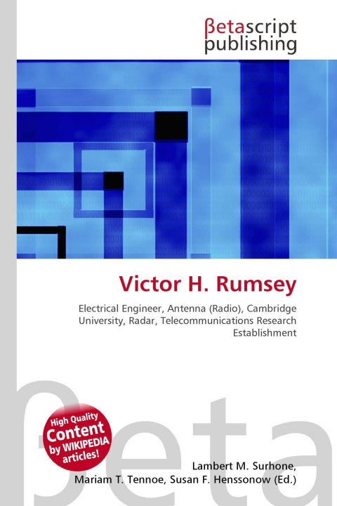 Kniha Victor H. Rumsey Mariam T. Tennoe