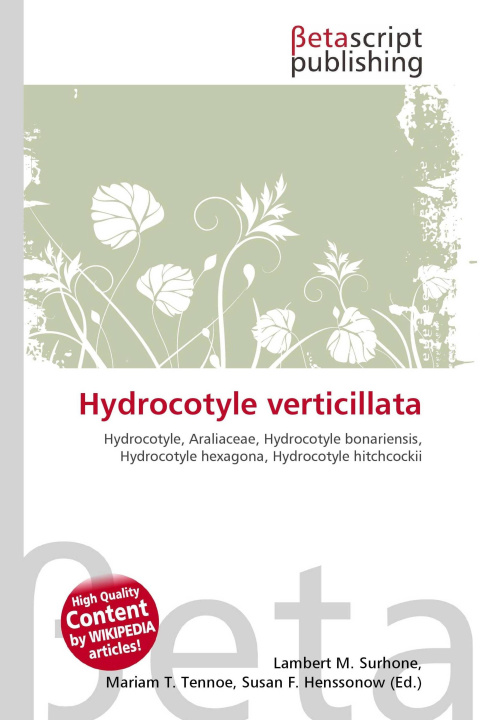 Kniha Hydrocotyle verticillata Mariam T. Tennoe