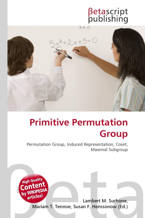 Kniha Primitive Permutation Group Mariam T. Tennoe