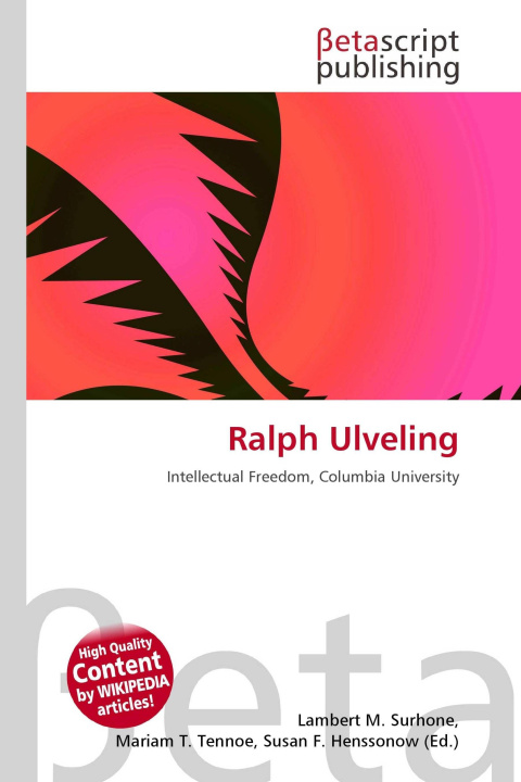 Knjiga Ralph Ulveling Mariam T. Tennoe