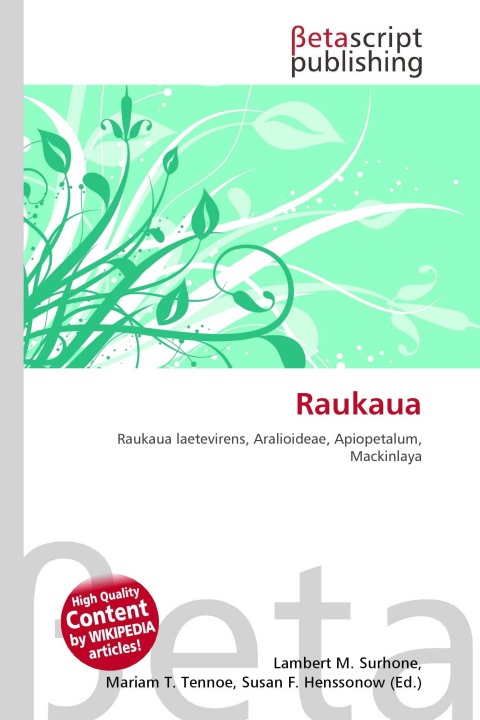 Kniha Raukaua Mariam T. Tennoe