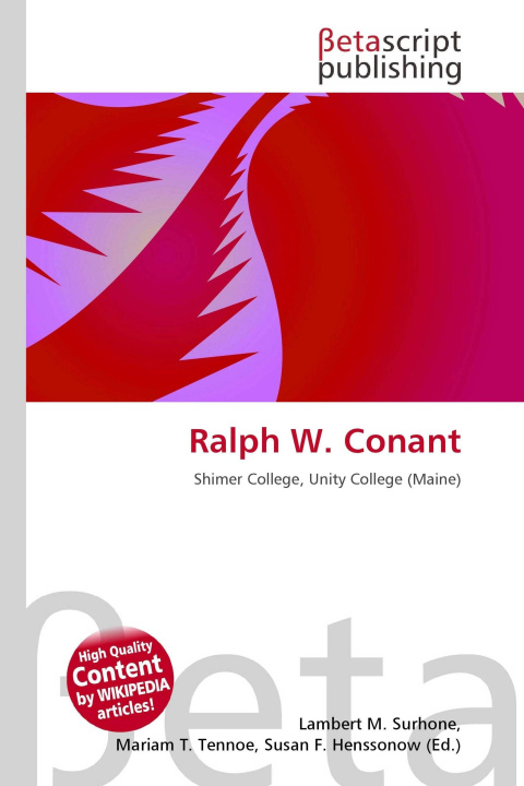 Knjiga Ralph W. Conant Mariam T. Tennoe