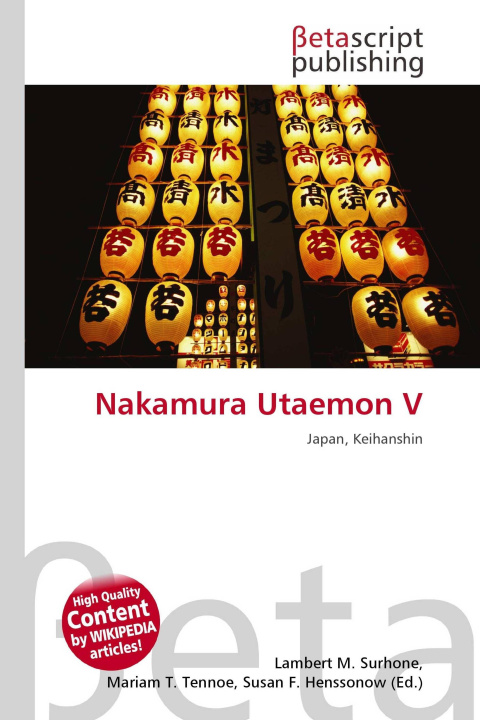 Kniha Nakamura Utaemon V Mariam T. Tennoe