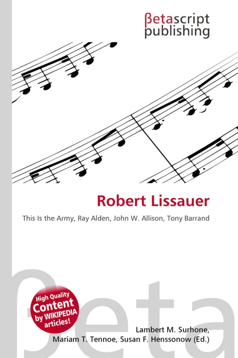 Könyv Robert Lissauer Mariam T. Tennoe