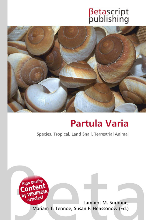 Kniha Partula Varia Mariam T. Tennoe