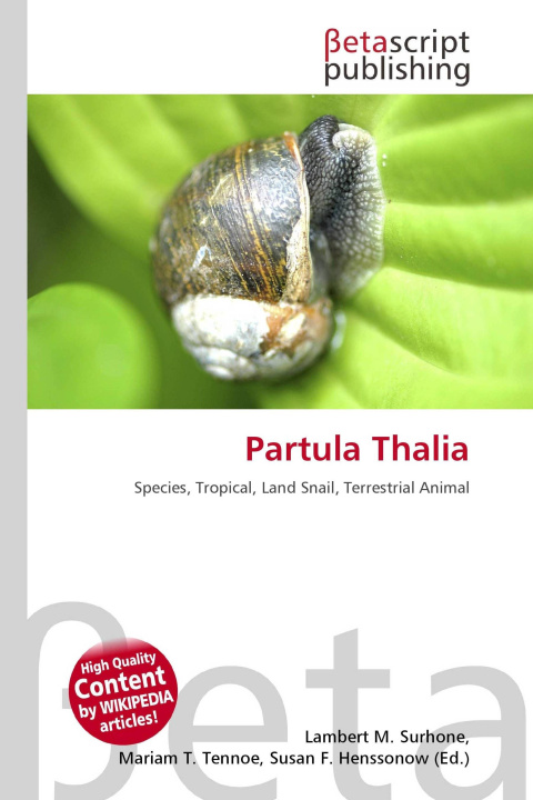 Kniha Partula Thalia Mariam T. Tennoe