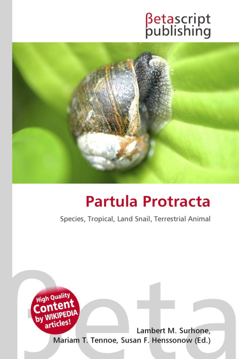 Kniha Partula Protracta Mariam T. Tennoe