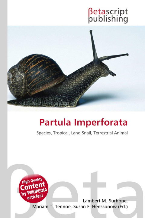 Kniha Partula Imperforata Mariam T. Tennoe