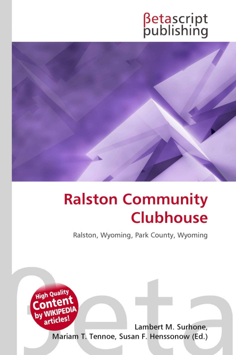 Kniha Ralston Community Clubhouse Mariam T. Tennoe