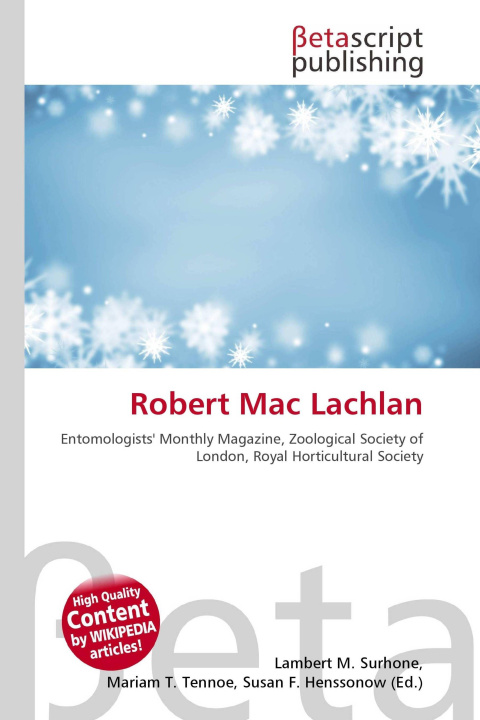 Kniha Robert Mac Lachlan Mariam T. Tennoe